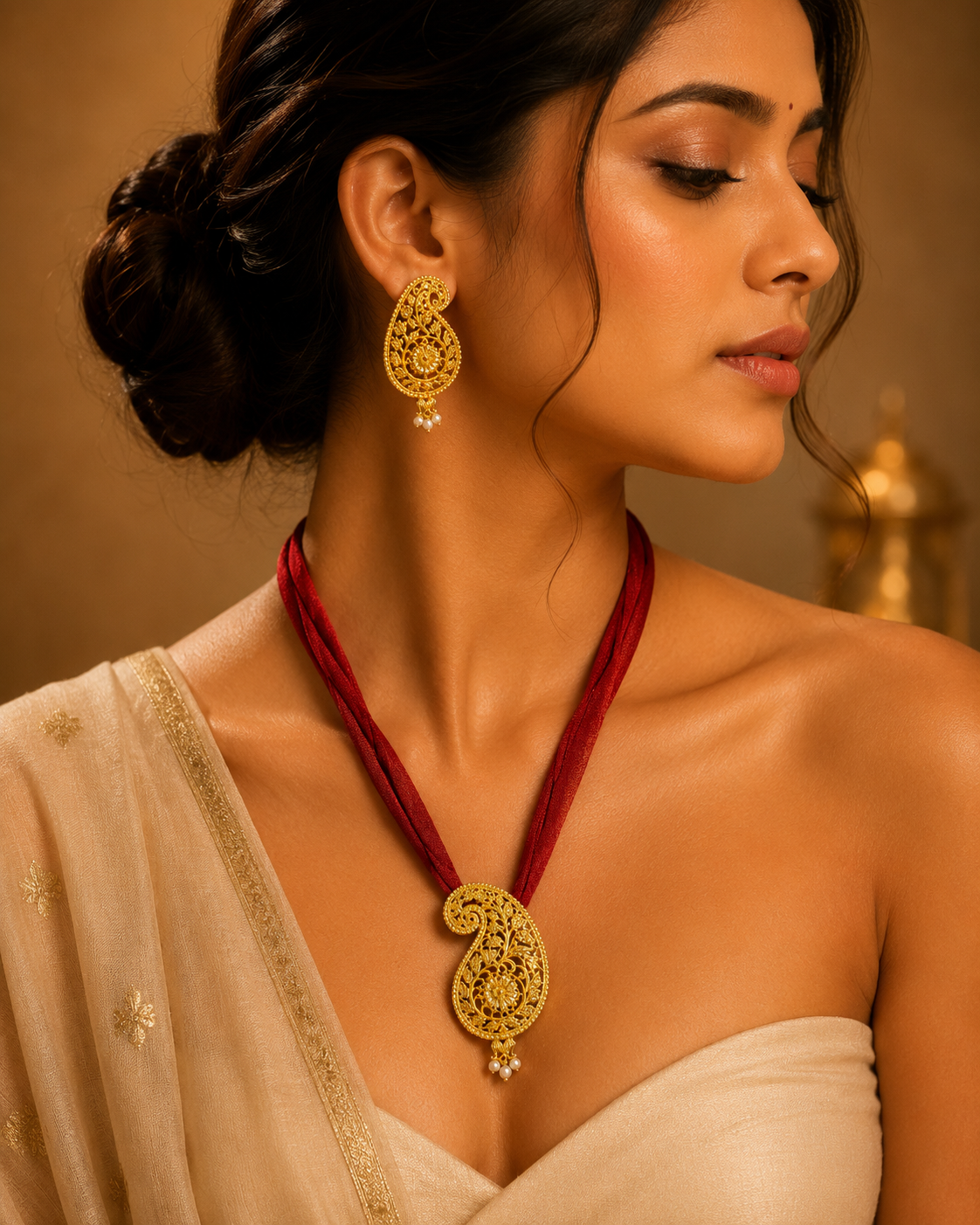 Exquisite locket, finished with elegance