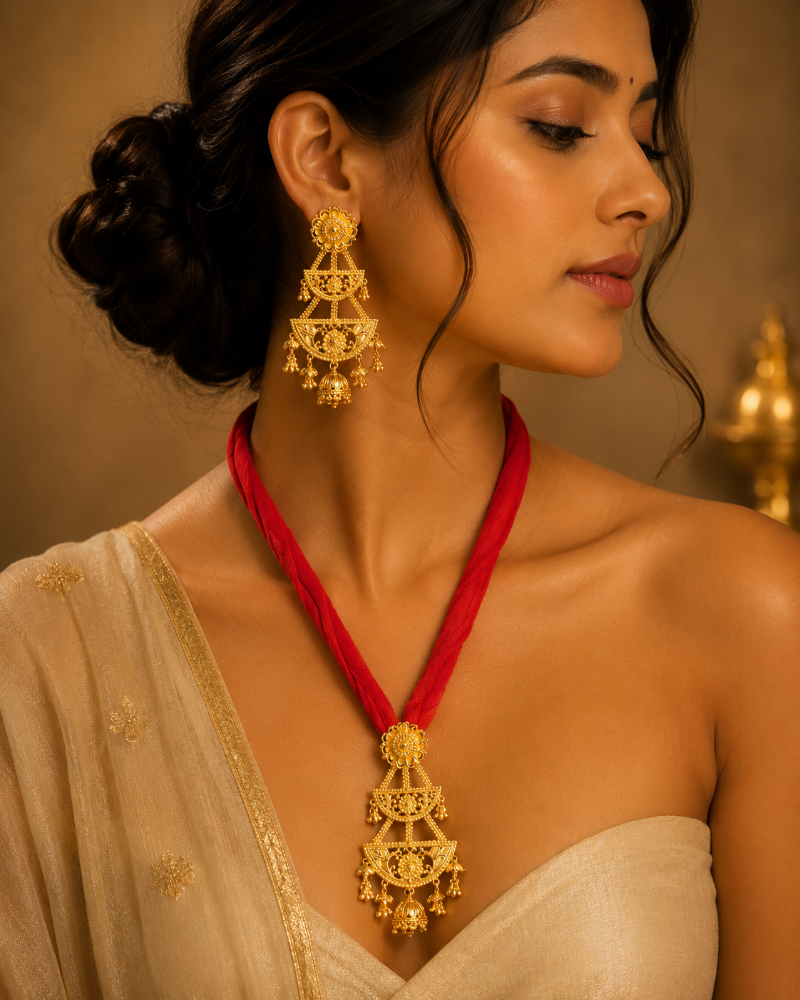 Delicate locket, made with refined detail